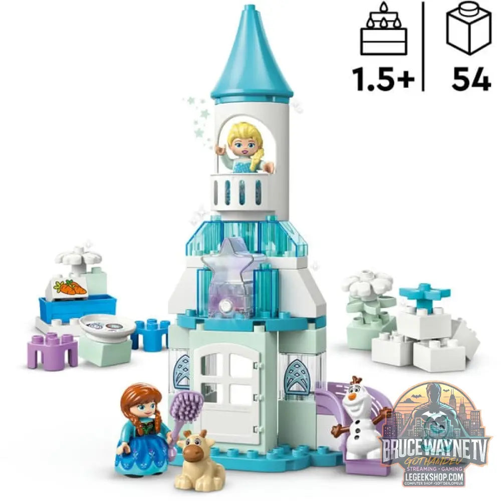 LEGO 10455 DUPLO Disney Annas et Elsas Party im Eispalast, jeu de construction - LEGO - vue 3
