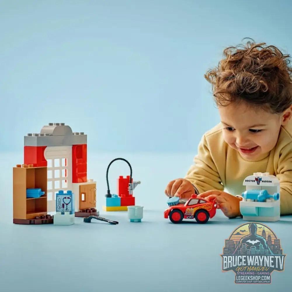 LEGO 10456 DUPLO Disney McQueens Besuch in Docs Werkstatt, jeu de construction - LEGO - vue 2