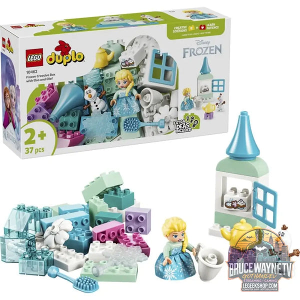 LEGO 10462 DUPLO Disney Frozen Kreativbox avec Elsa et Olaf, jeu de construction - LEGO
