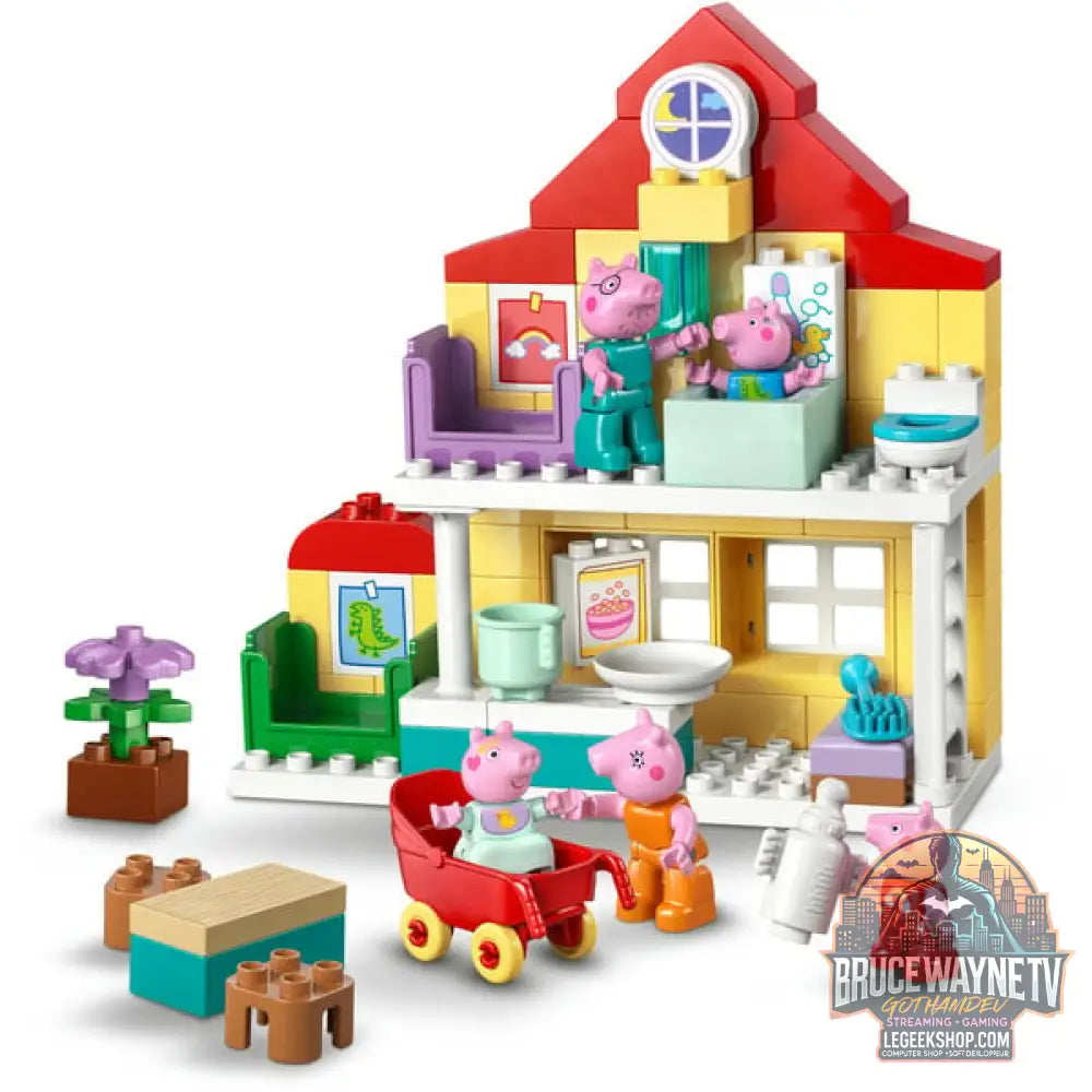 LEGO 10467 DUPLO Peppa Wutz Familienhaus, jeu de construction - LEGO - vue 4