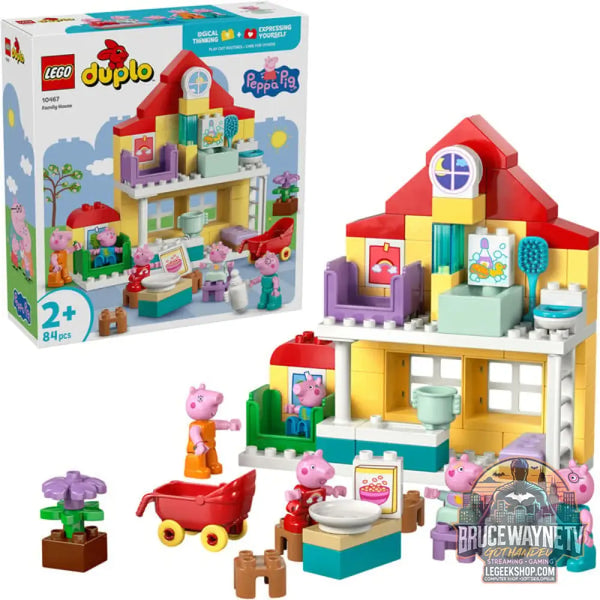 LEGO 10467 DUPLO Peppa Wutz Familienhaus, jeu de construction - LEGO