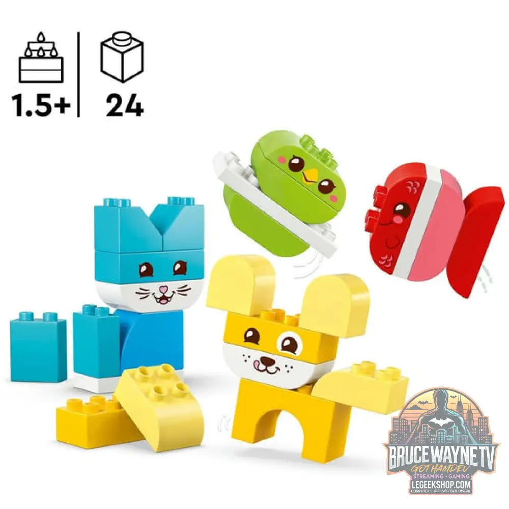 LEGO 10477 DUPLO 3-in-1 Kreative Tiere, jeu de construction - LEGO - vue 3