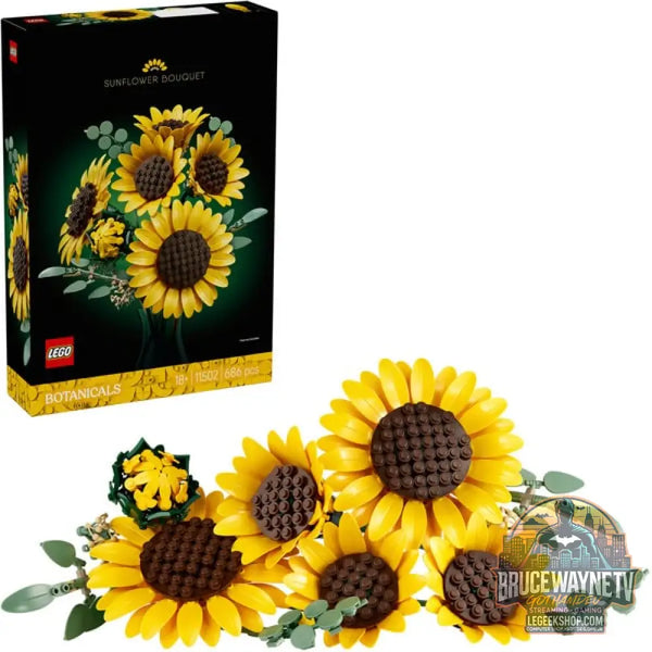 LEGO 11502 Botanicals Sonnenblumen, jeu de construction - LEGO