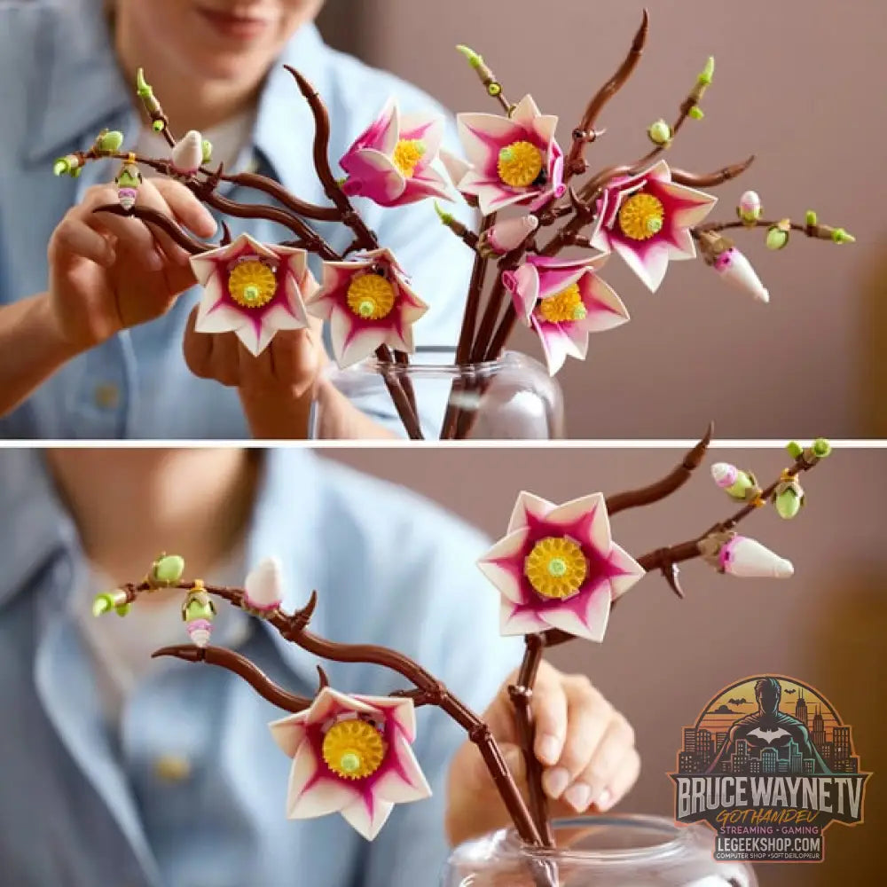 LEGO 11510 Botanicals Magnolienzweige, jeu de construction - LEGO - vue 6