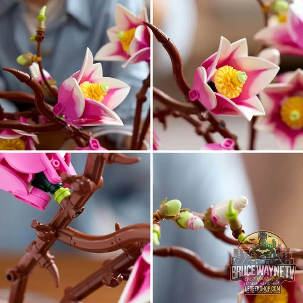 LEGO 11510 Botanicals Magnolienzweige, jeu de construction - LEGO - vue 5