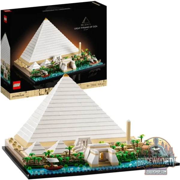 LEGO 21058 Architecture Cheops-Pyramide, jeu de construction - LEGO
