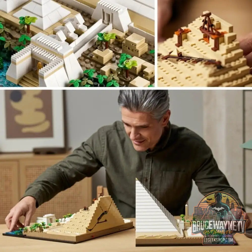 LEGO 21058 Architecture Cheops-Pyramide, jeu de construction - LEGO - vue 5