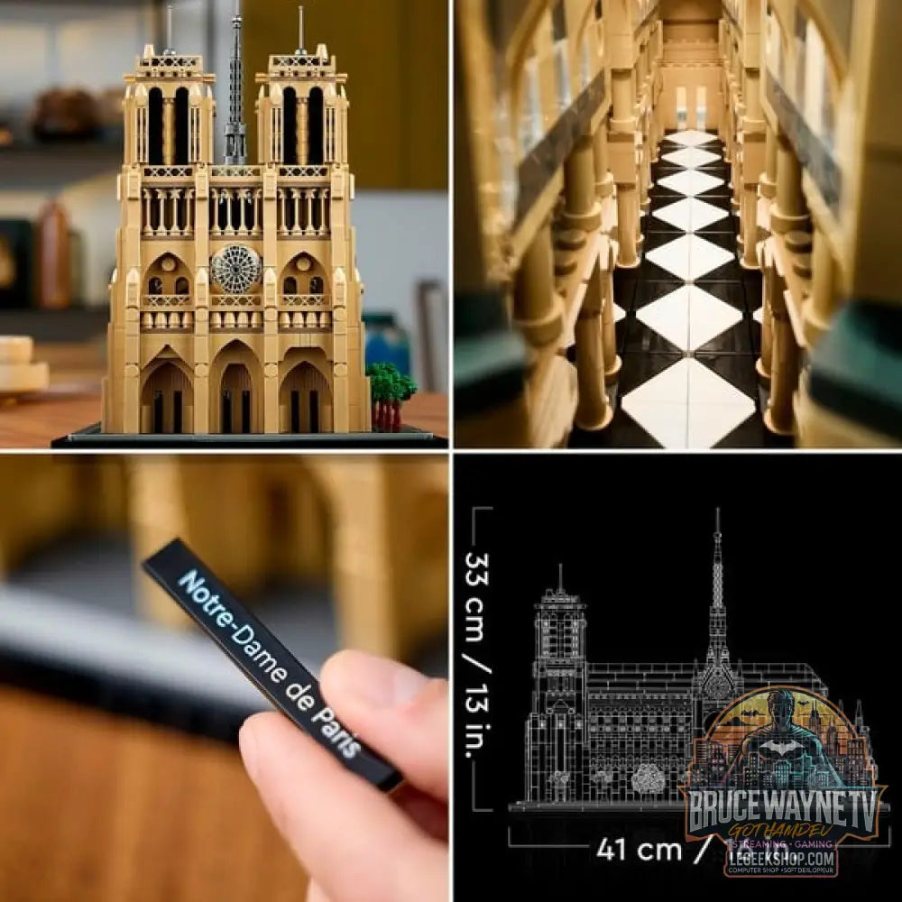 LEGO 21061 Architecture Notre-Dame de Paris, jeu de construction - LEGO - vue 6