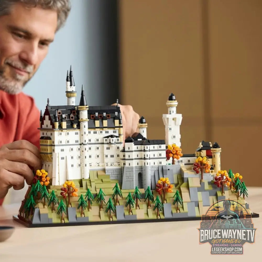 LEGO 21063 Architecture Schloss Neuschwanstein, jeu de construction - LEGO - vue 2