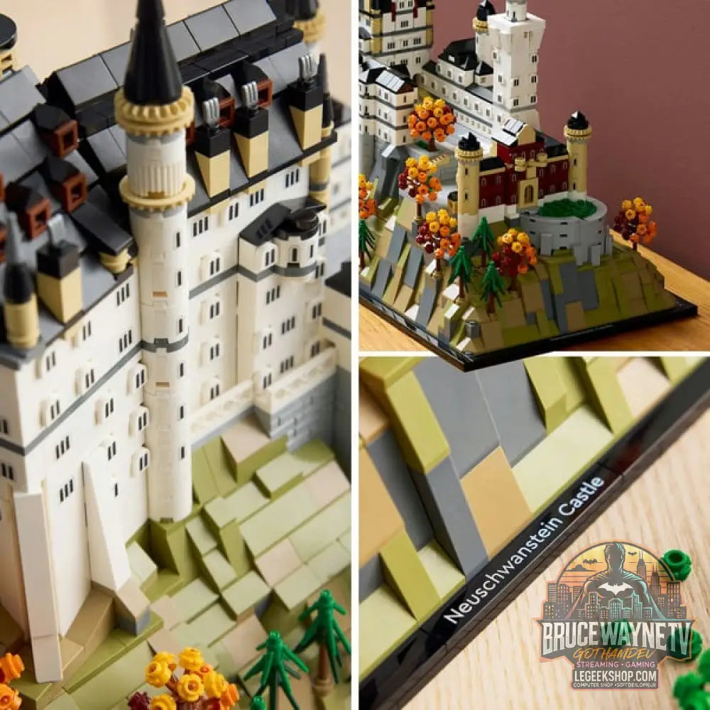 LEGO 21063 Architecture Schloss Neuschwanstein, jeu de construction - LEGO - vue 6