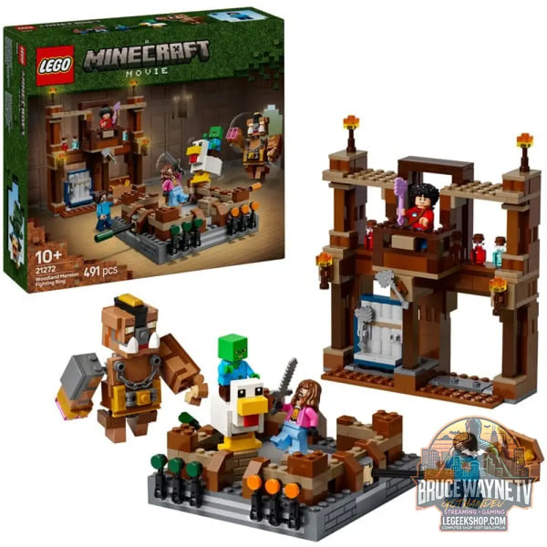 LEGO 21272 Minecraft Waldanwesen avec Boxring, jeu de construction - LEGO