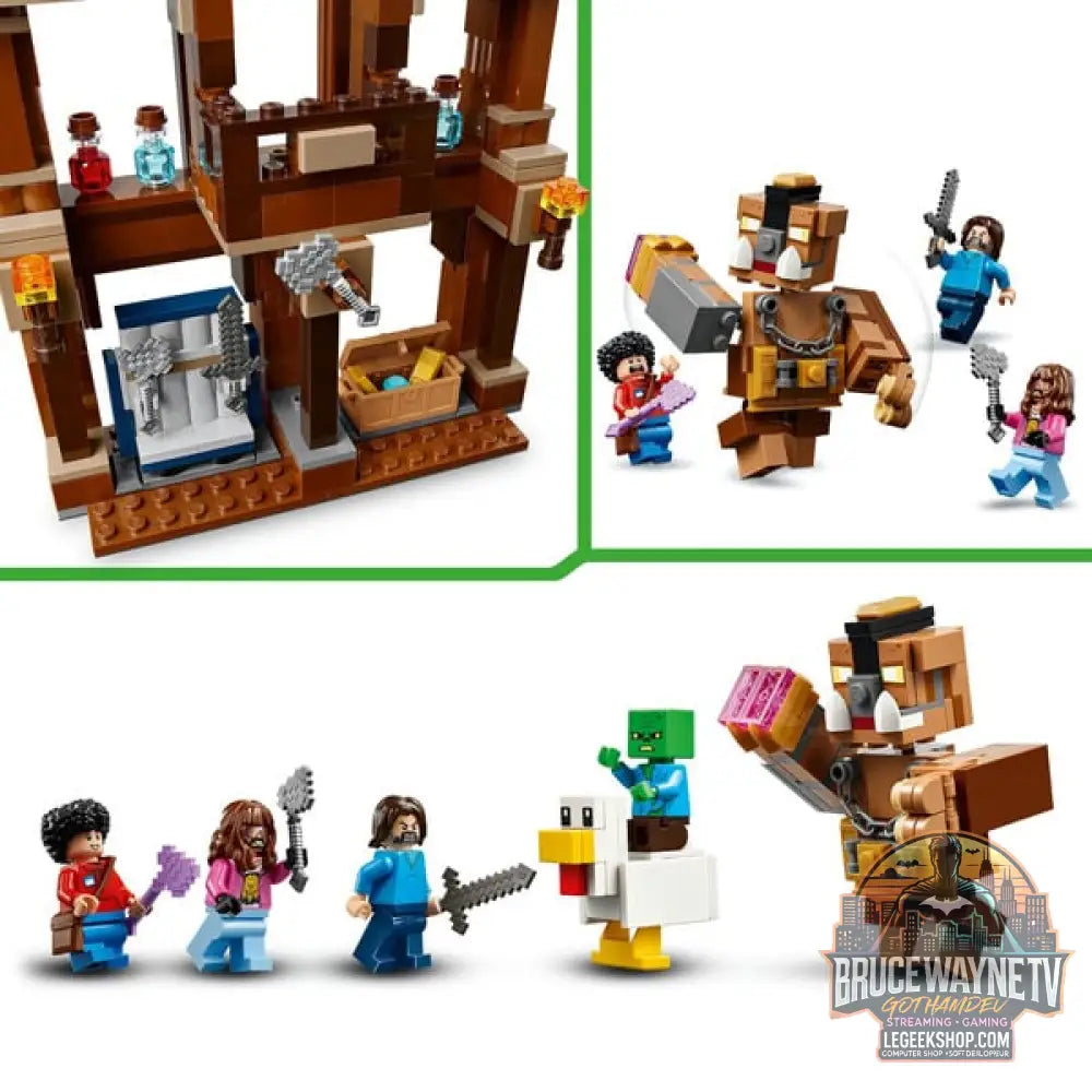 LEGO 21272 Minecraft Waldanwesen avec Boxring, jeu de construction - LEGO - vue 5