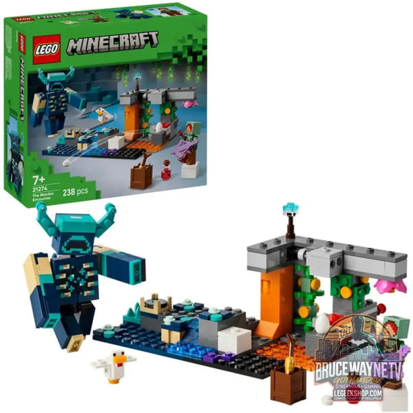 LEGO 21274 Minecraft Begegnung avec dem Wächter, jeu de construction - LEGO