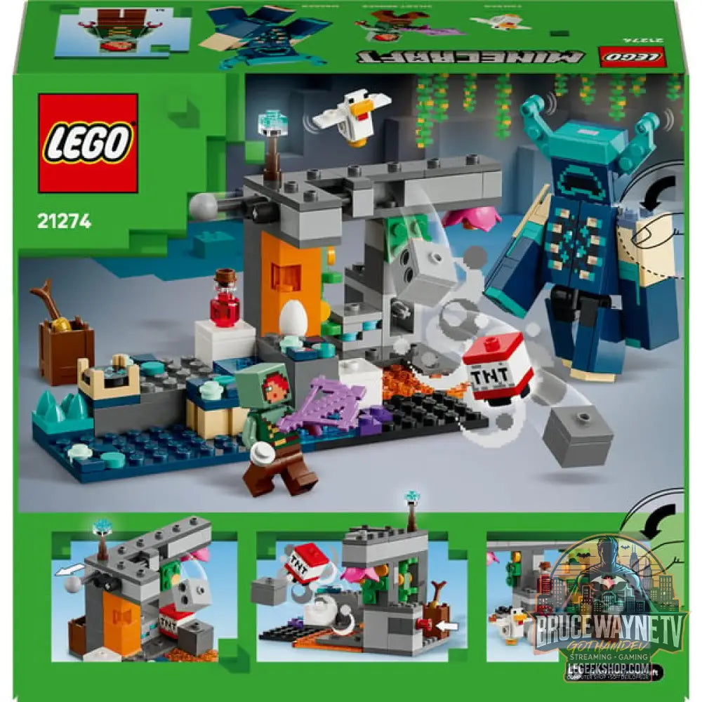 LEGO 21274 Minecraft Begegnung avec dem Wächter, jeu de construction - LEGO - vue 7