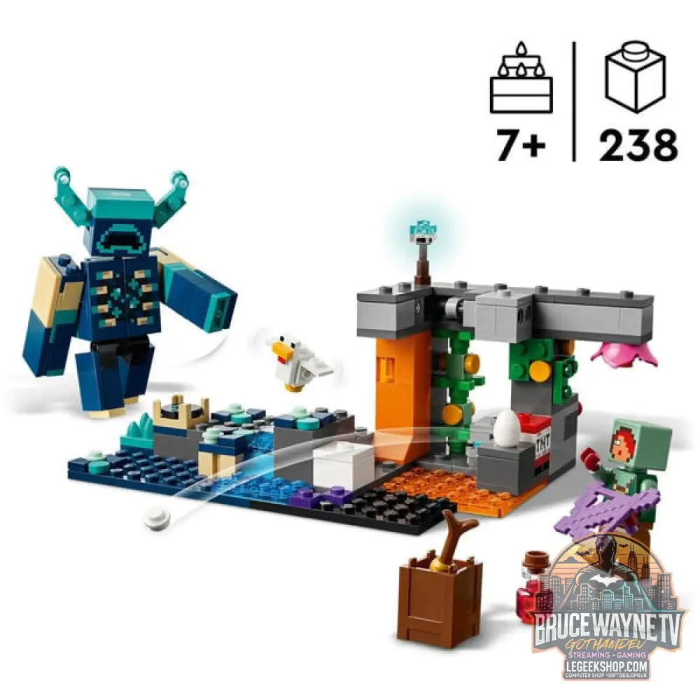 LEGO 21274 Minecraft Begegnung avec dem Wächter, jeu de construction - LEGO - vue 3
