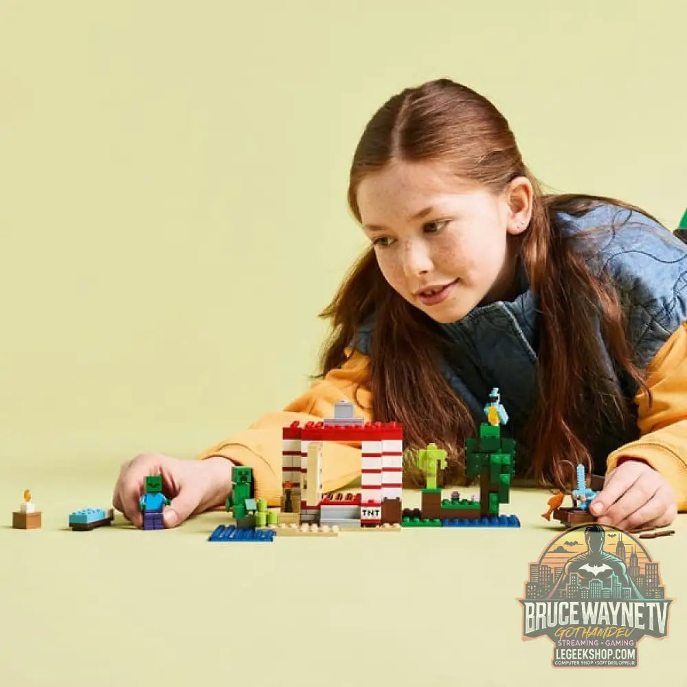 LEGO 21275 Minecraft Das TNT-Dschungelhaus, jeu de construction - LEGO - vue 2