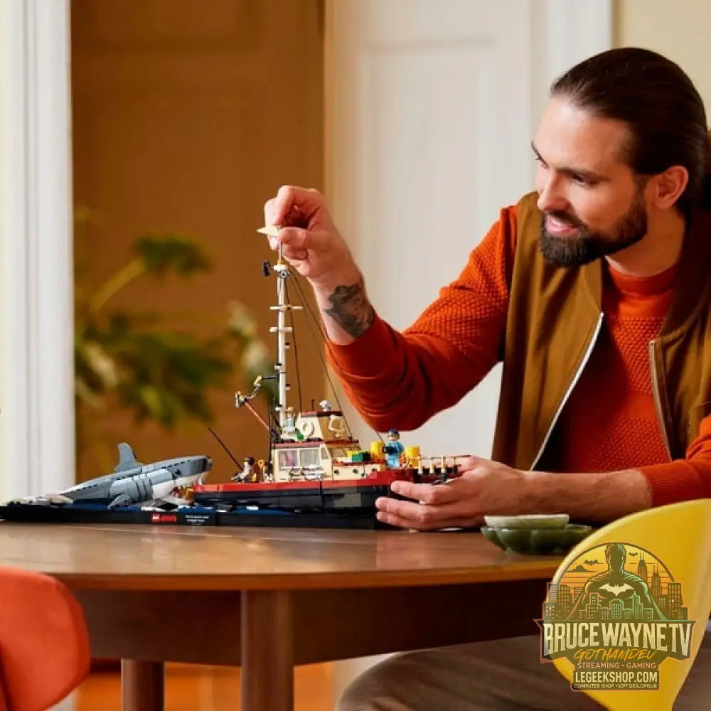 LEGO 21350 Ideas Der weiße Hai, jeu de construction - LEGO - vue 2