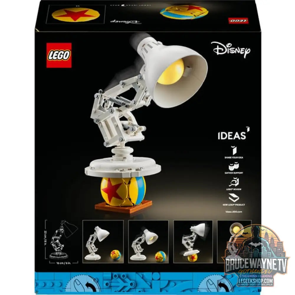 LEGO 21357 Ideas Disney Pixar Luxo Jr., jeu de construction - LEGO - vue 7