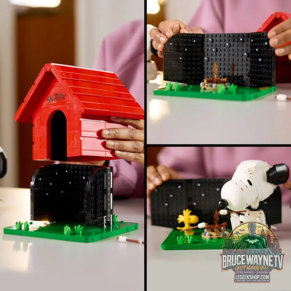 LEGO 21368 Ideas Peanuts: Snoopys Hundehütte, jeu de construction - LEGO - vue 4