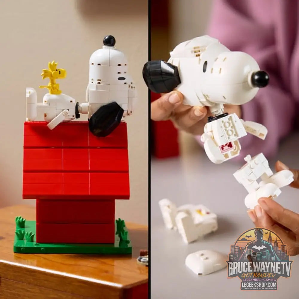 LEGO 21368 Ideas Peanuts: Snoopys Hundehütte, jeu de construction - LEGO - vue 5