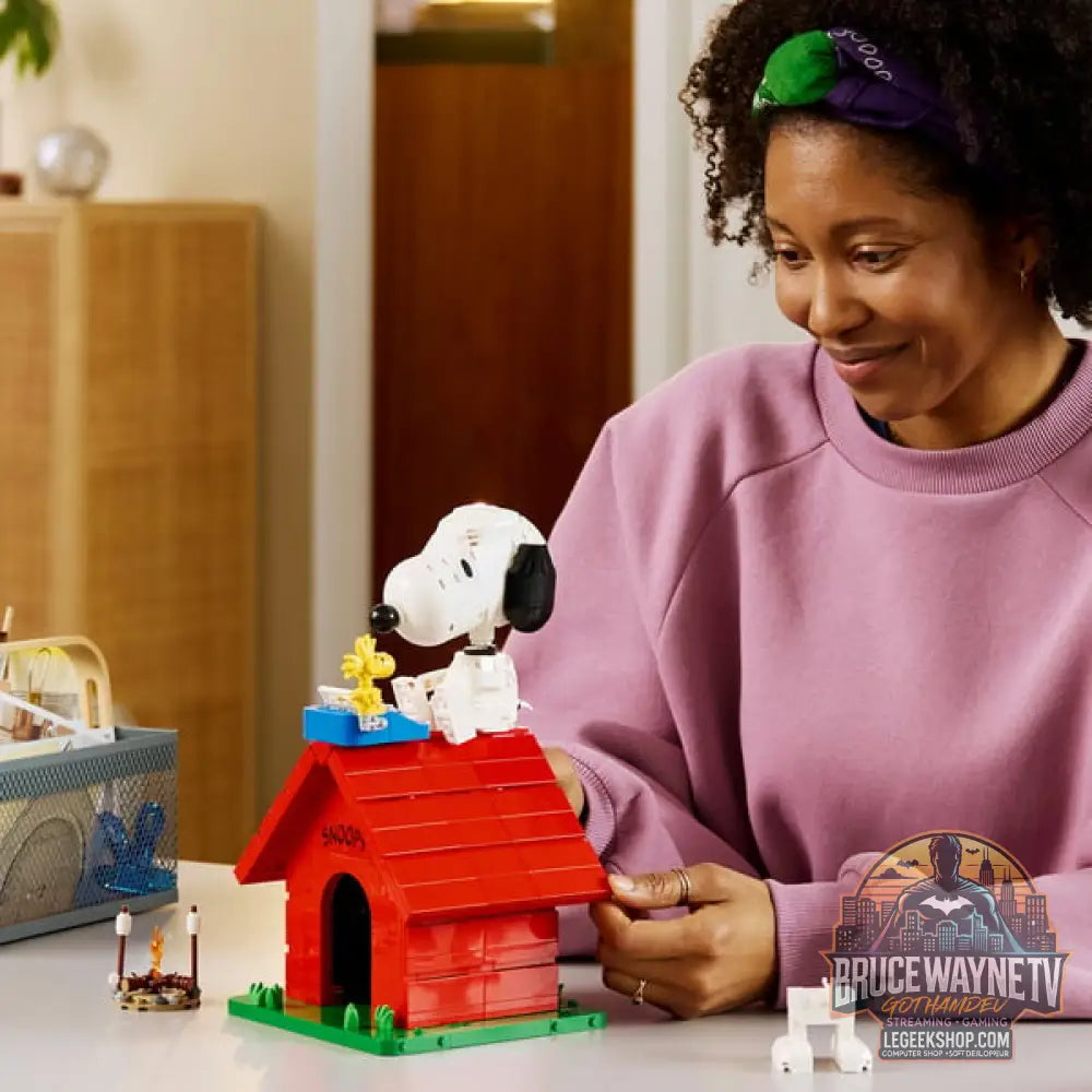 LEGO 21368 Ideas Peanuts: Snoopys Hundehütte, jeu de construction - LEGO - vue 6