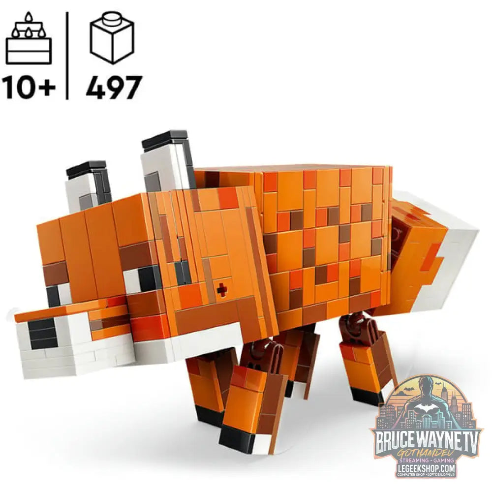 LEGO 21588 Minecraft Der Fuchs, jeu de construction - LEGO - vue 3