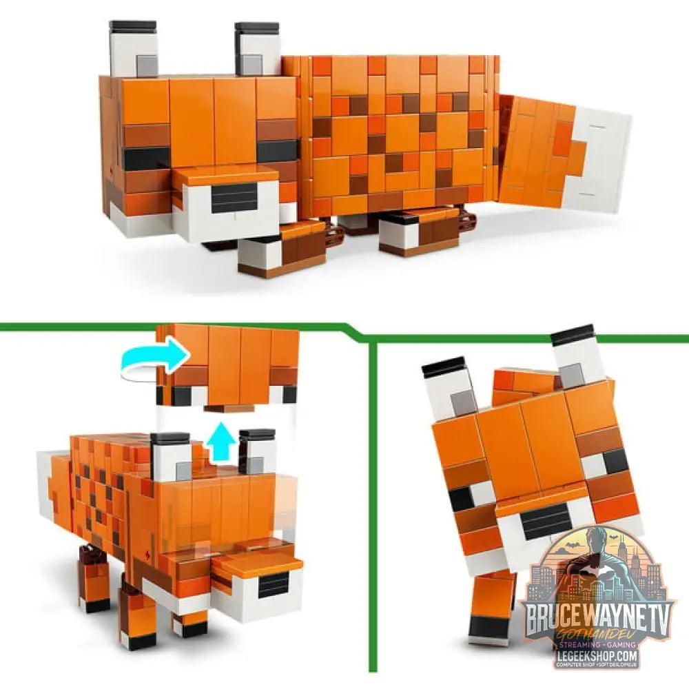 LEGO 21588 Minecraft Der Fuchs, jeu de construction - LEGO - vue 4