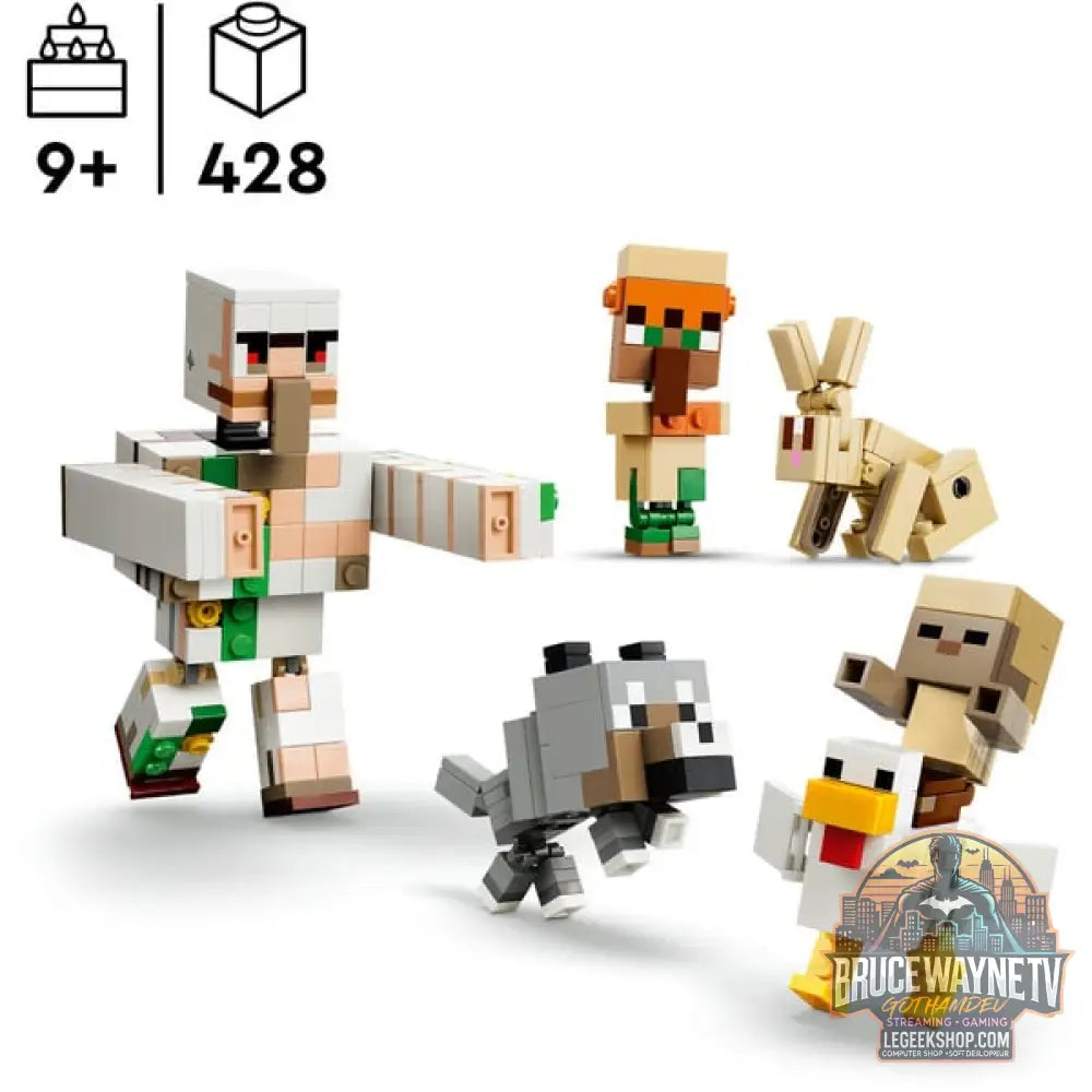 LEGO 21592 Minecraft Angriff des Hühnerreiters in der Wüste, jeu de construction - LEGO - vue 2