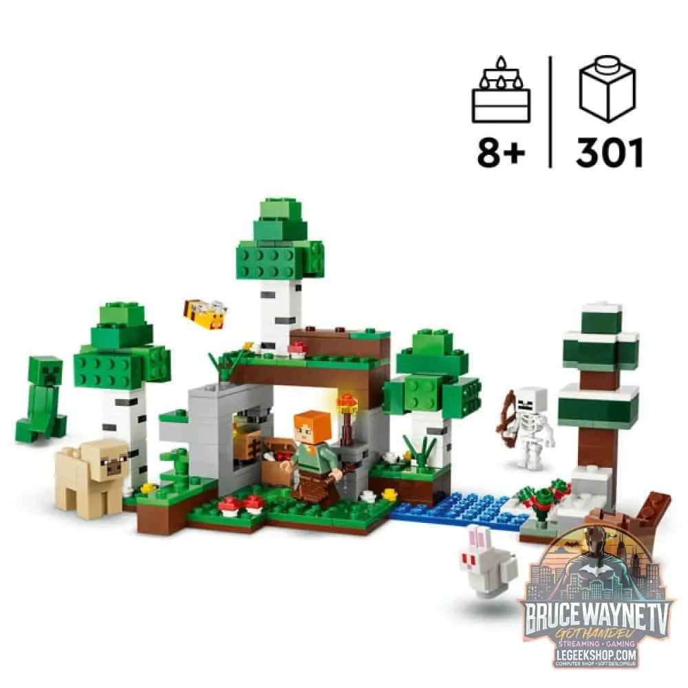 LEGO 21593 Minecraft Erstes Abenteuer in der Nacht, jeu de construction - LEGO - vue 2