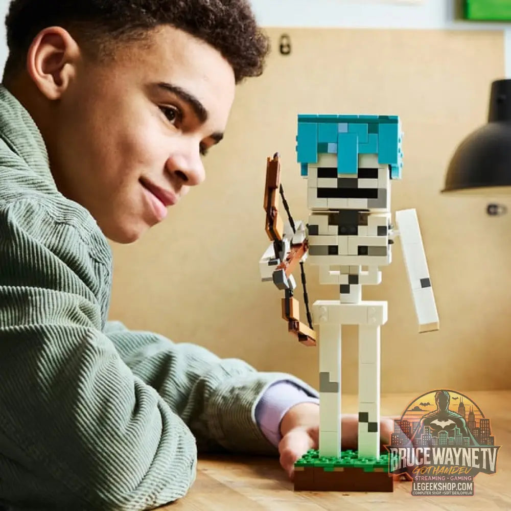 LEGO 21594 Minecraft Das Skelett, jeu de construction - LEGO - vue 6