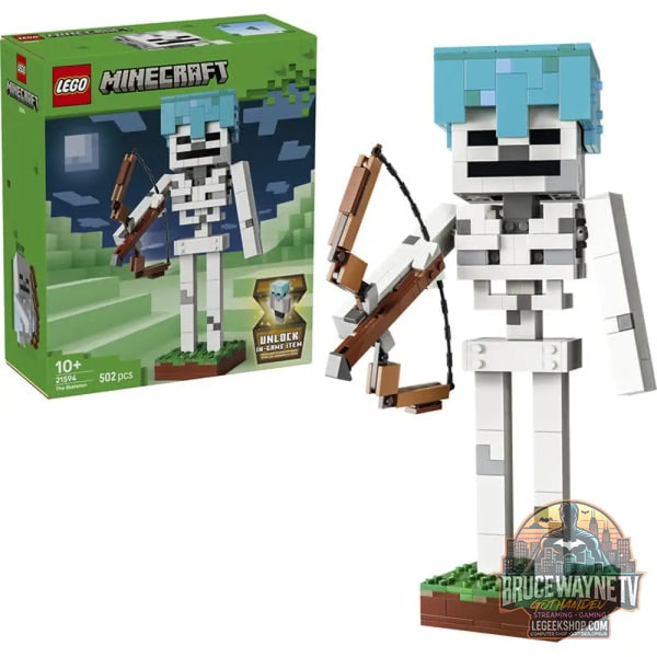 LEGO 21594 Minecraft Das Skelett, jeu de construction - LEGO