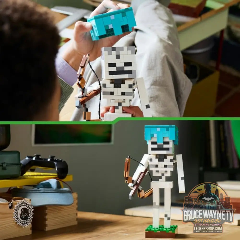 LEGO 21594 Minecraft Das Skelett, jeu de construction - LEGO - vue 5