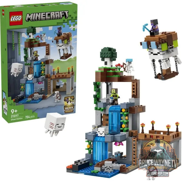 LEGO 21597 Minecraft Ghast-Station, jeu de construction - LEGO