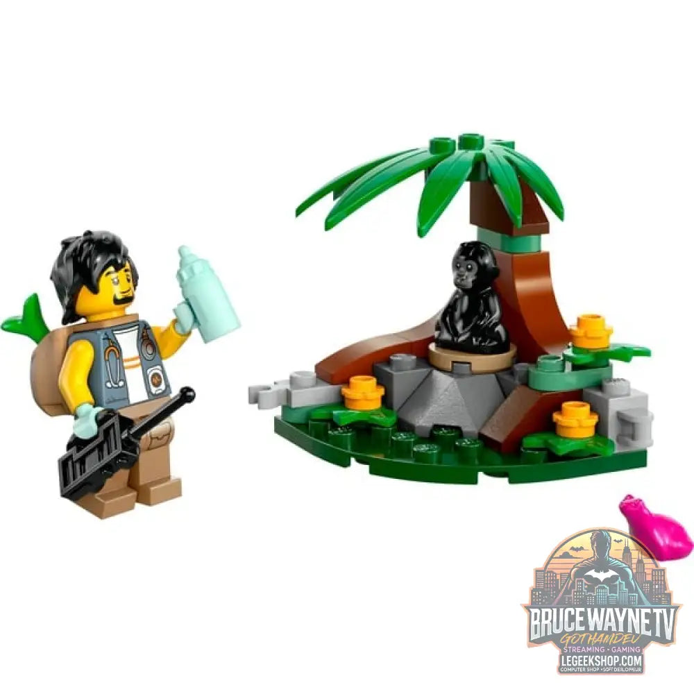 LEGO 30665 City Dschungelforscher avec -Gorilla, jeu de construction Polybag - LEGO - vue 2