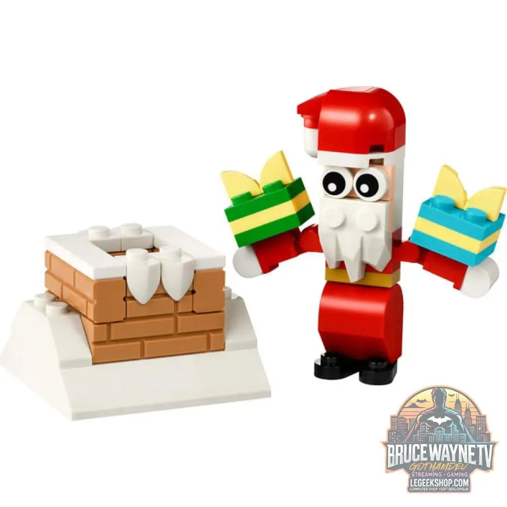 LEGO 30692 Creator Der Weihnachtsmann im Schornstein, jeu de construction Polybag - LEGO - vue 2