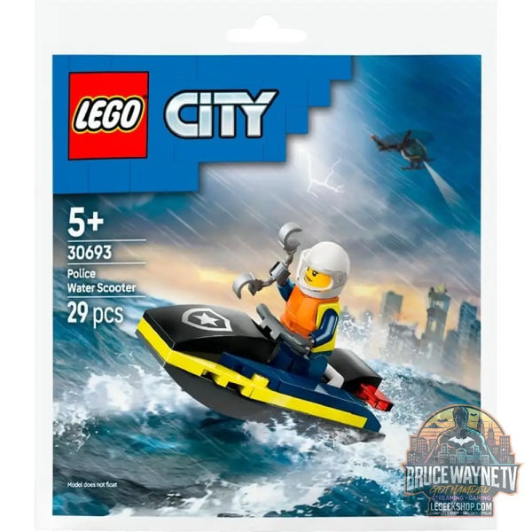 LEGO 30693 City Polizei Jetski, jeu de construction Polybag - LEGO