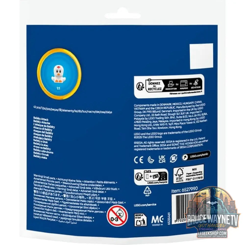LEGO 30704 Sonic the Hedgehog Balkiry-Attacke, jeu de construction Polybag - LEGO - vue 3