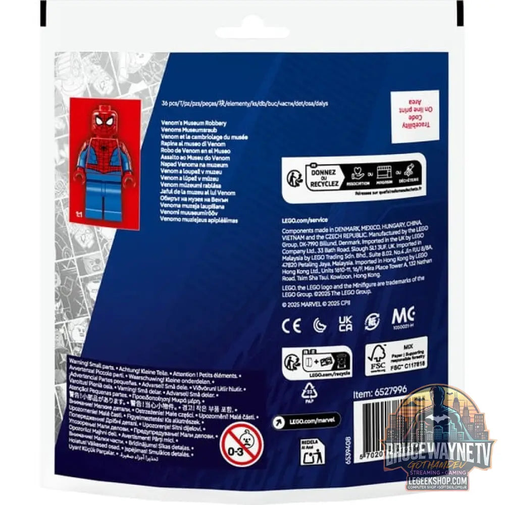 LEGO 30707 Marvel Super Heroes Venoms Museumsraub, jeu de construction Polybag - LEGO - vue 3
