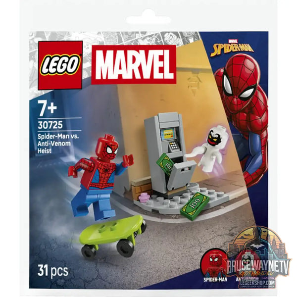 LEGO 30725 Marvel Super Heroes Spider-Man stoppt Anti-Venoms Coup, jeu de construction Polybag - LEGO