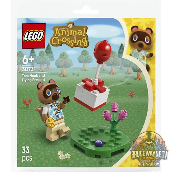 LEGO 30731 Animal Crossing Tom Nook et Ballon-Geschenk, jeu de construction Polybag - LEGO