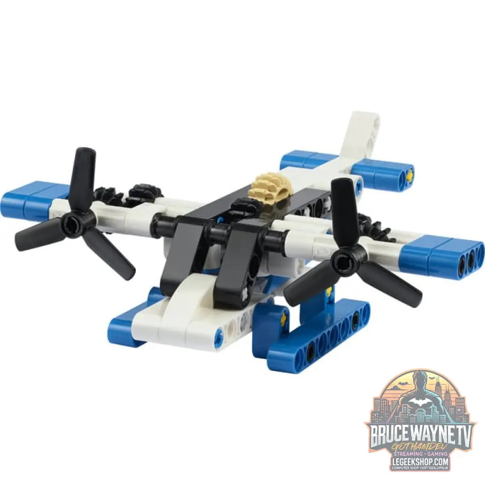 LEGO 30736 Technic Weißes Wasserflugzeug, jeu de construction Polybag - LEGO - vue 2