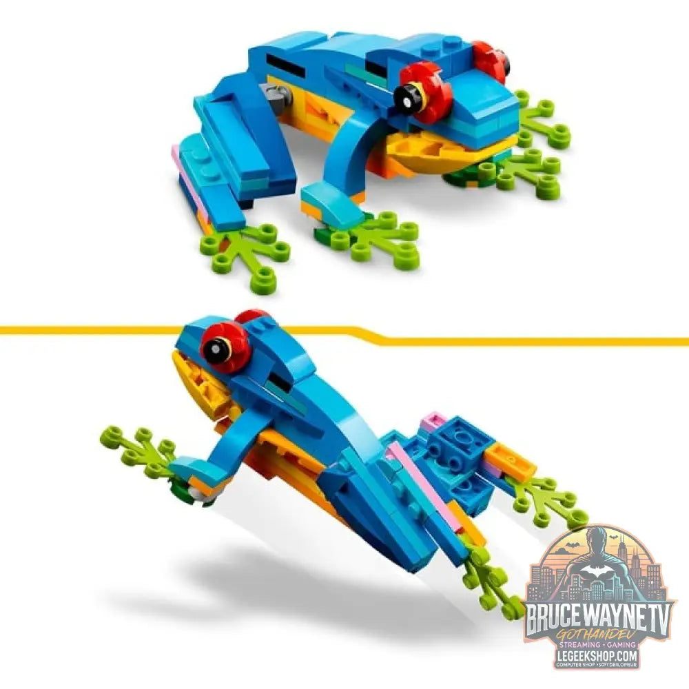 LEGO 31136 Creator 3-in-1 Exotischer Papagei, jeu de construction - LEGO - vue 5
