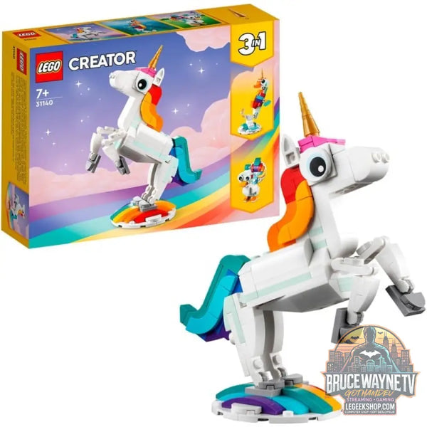 LEGO 31140 Creator 3-in-1 Magisches Einhorn, jeu de construction - LEGO