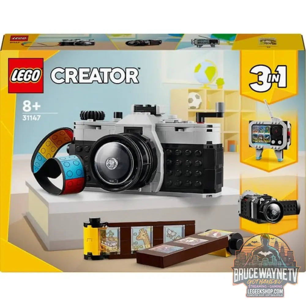LEGO 31147 Creator 3-in-1 Retro Kamera, jeu de construction - LEGO - vue 8