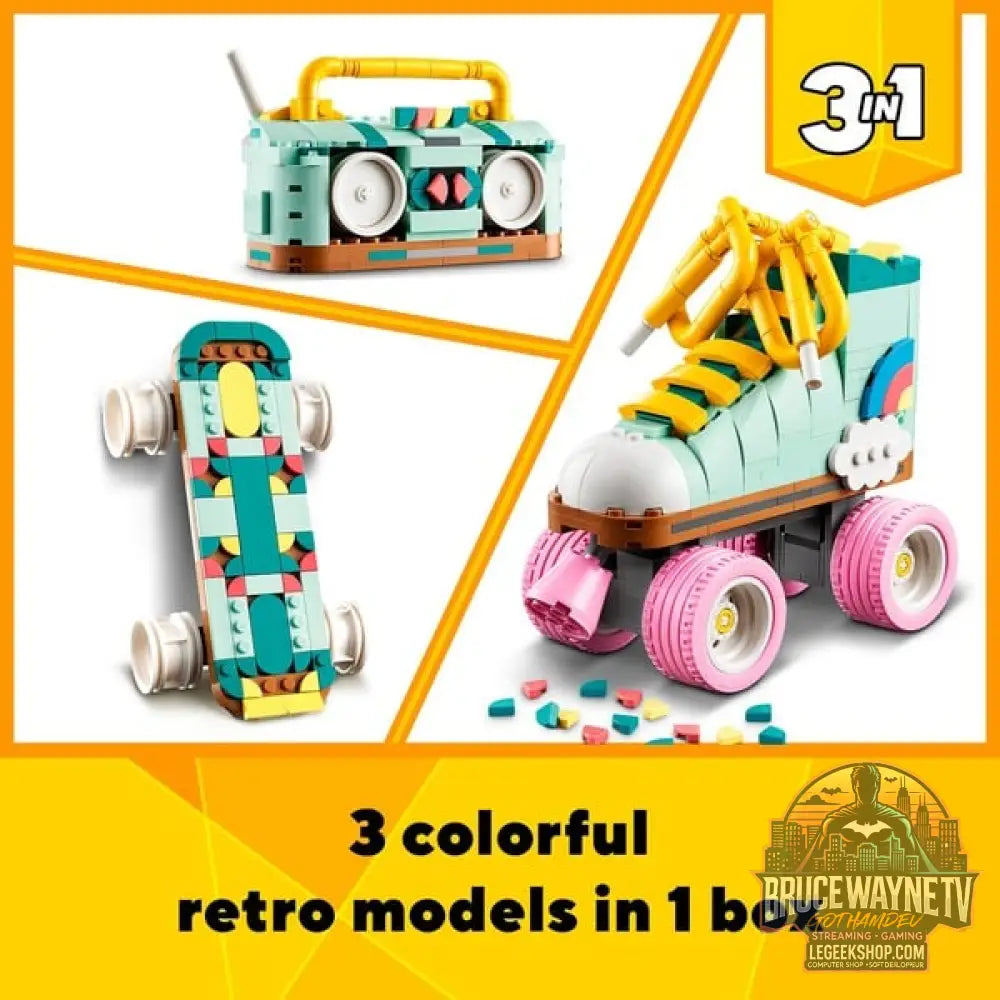 LEGO 31148 Creator 3-in-1 Rollschuh, jeu de construction - LEGO - vue 7