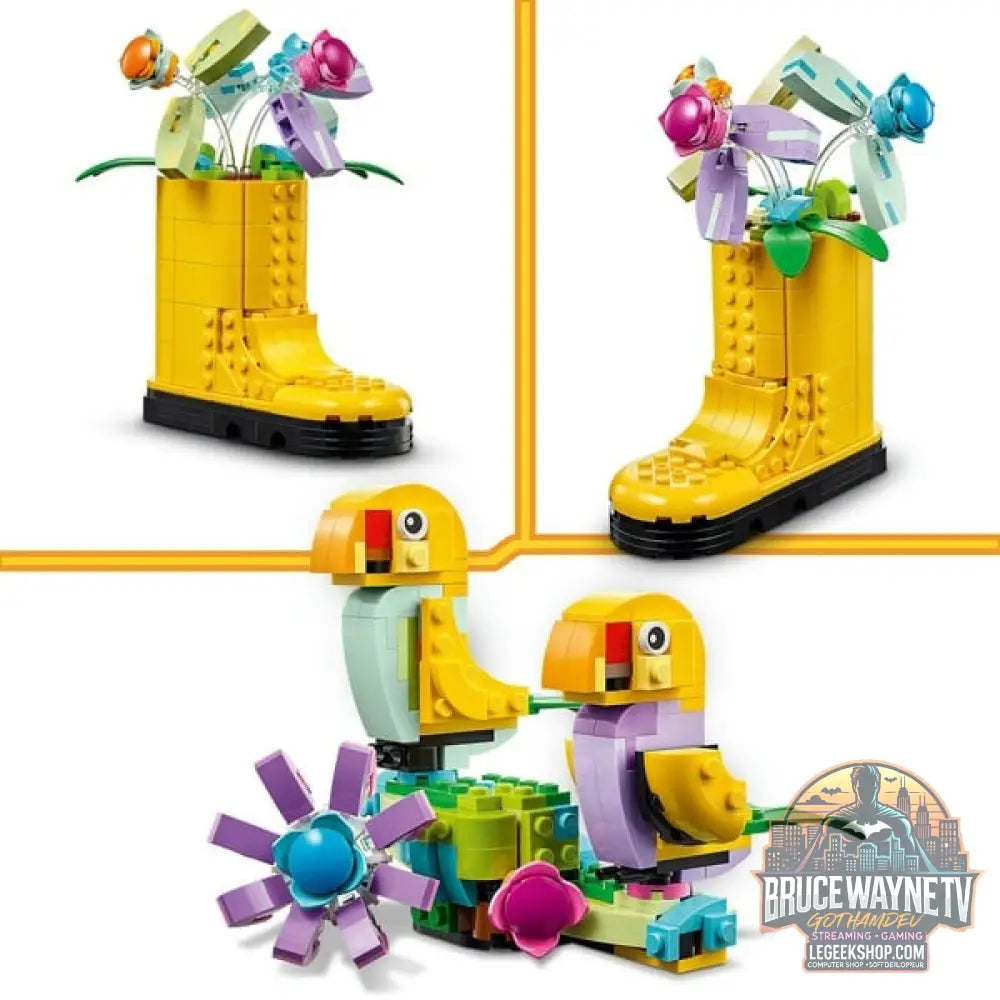 LEGO 31149 Creator 3-in-1 Gießkanne avec Blumen, jeu de construction - LEGO - vue 5