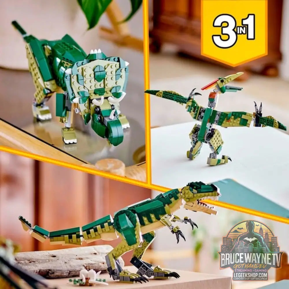 LEGO 31151 Creator 3-in-1 T.Rex, jeu de construction - LEGO - vue 6