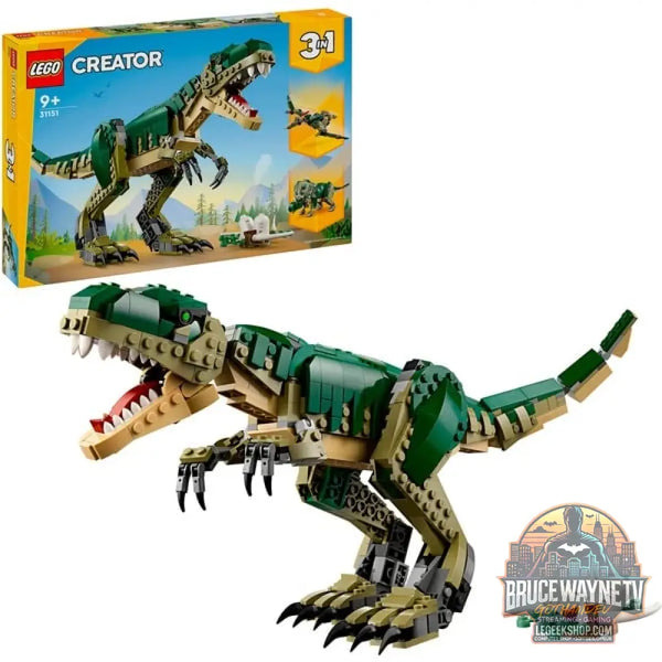 LEGO 31151 Creator 3-in-1 T.Rex, jeu de construction - LEGO