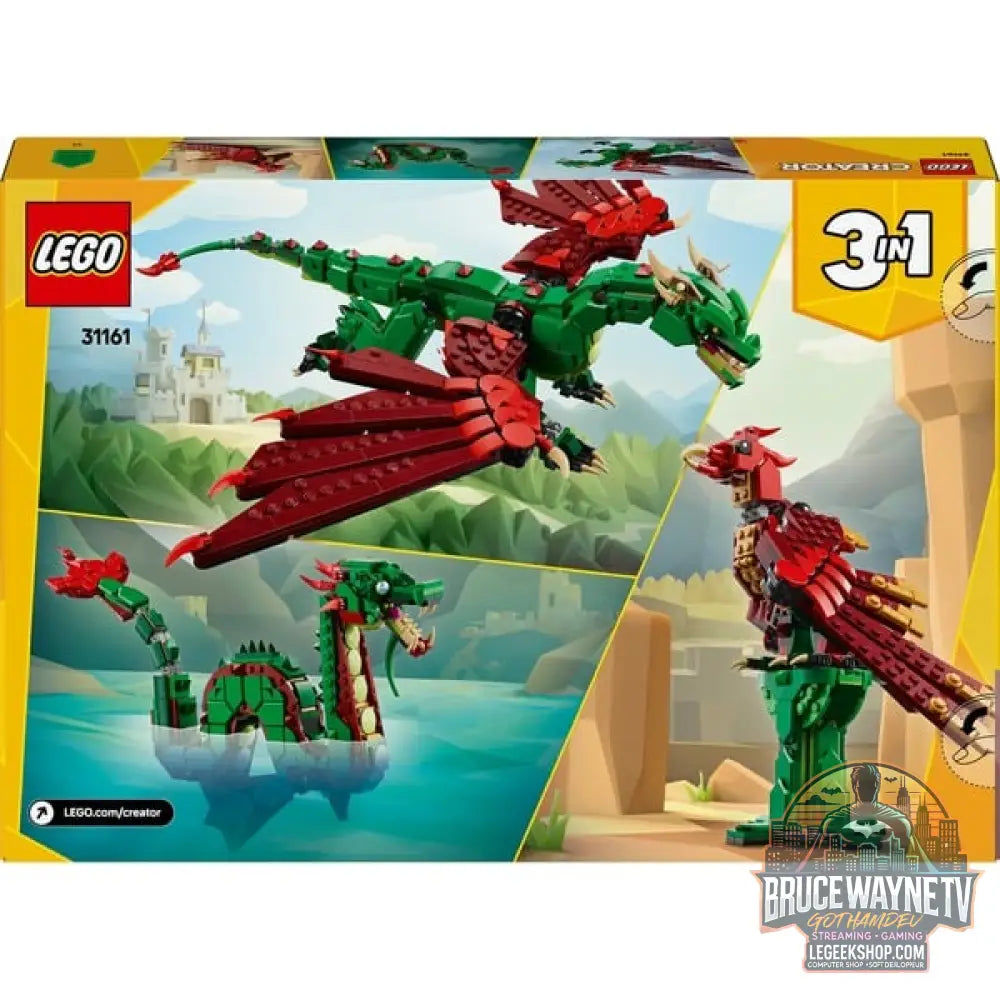 LEGO 31161 Creator 3-in-1 Grüner Drache, jeu de construction - LEGO - vue 7