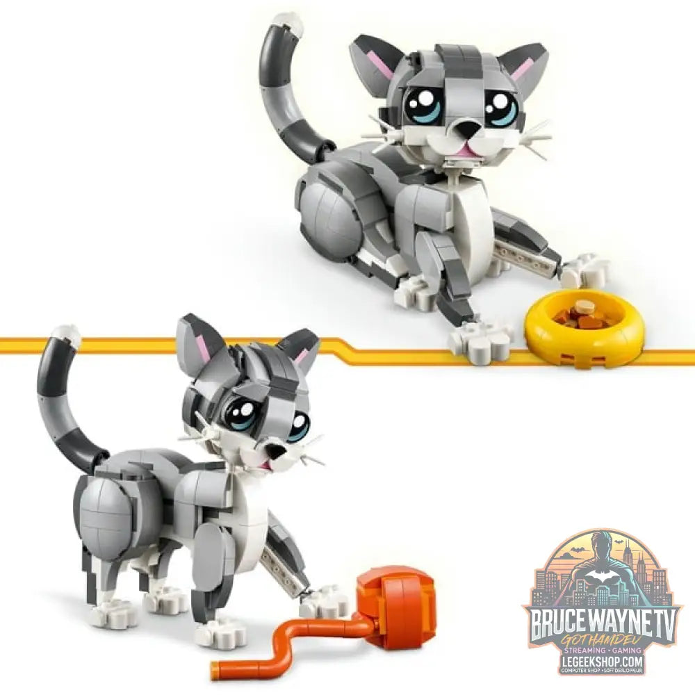 LEGO 31163 Creator 3-in-1 Graue Katze, jeu de construction - LEGO - vue 4